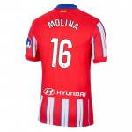 Günstige Fußballtrikots Atlético Madrid Molina 16 Heimtrikot 2024-25 Kurzarm